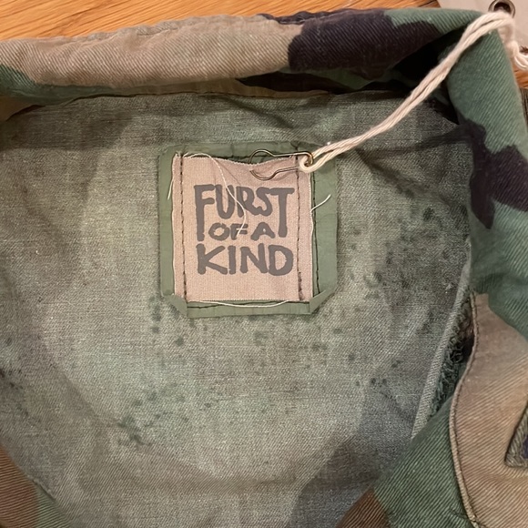 Vintage Furst of a kind NWT shrug camo top one size fits all handmade - Picture 6 of 11